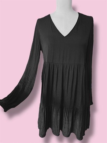 Robe noir camaïeu