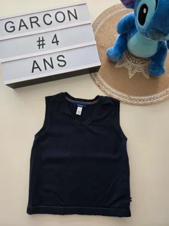 Gilet sans manches 4ans