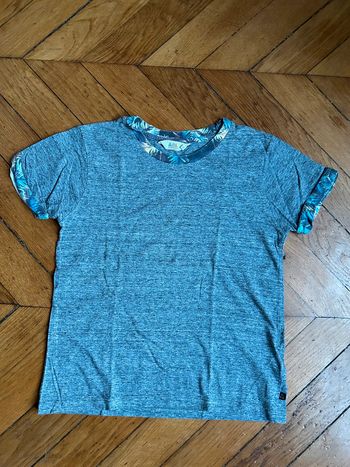 Tee-shirts Eleven Paris taille 10 ans, gris et couleur