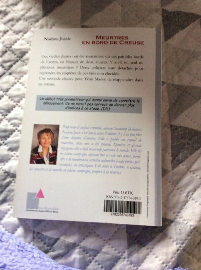 #meurtres en bord de Creuse Nadine Jussic - photo numéro 4