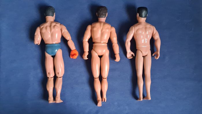 Lot de 3 Action Man à habiller - photo numéro 2