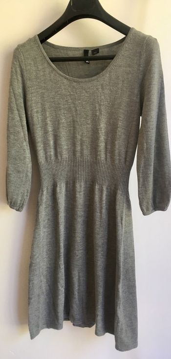 Robe pull - gris chinee