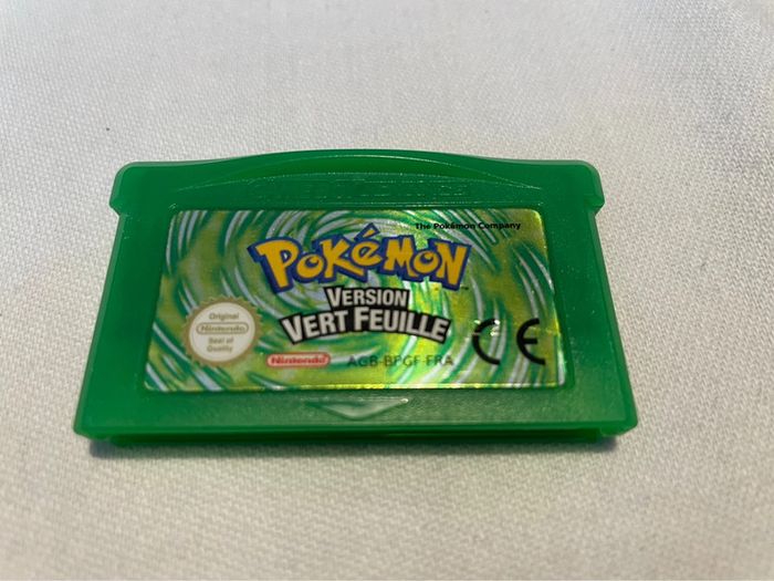 Jeu gameboy advance Pokémon Version Vert Feuille - photo numéro 2