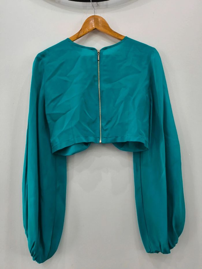 Haut turquoise chic  Marque Setre  Taille M Neuf avec étiquette - photo numéro 4