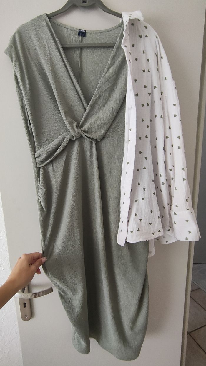 Robe et chemise de grossesse 👗✨