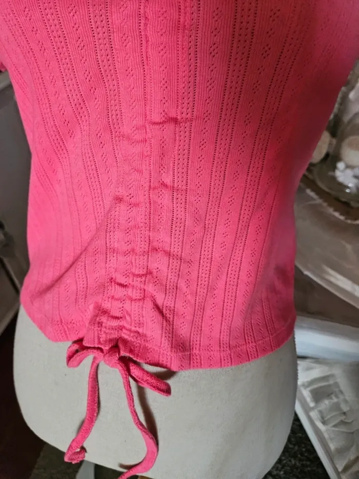 Haut rose Jennyfer Taille L Neuf - photo numéro 2