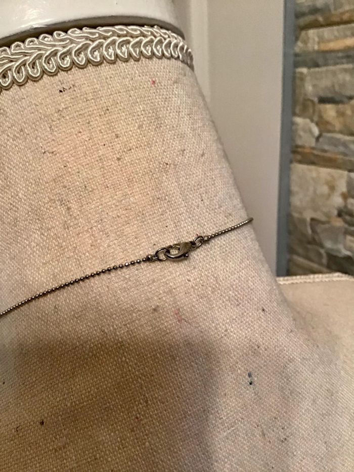 Collier avec pendentif argenté Bélier - photo numéro 5