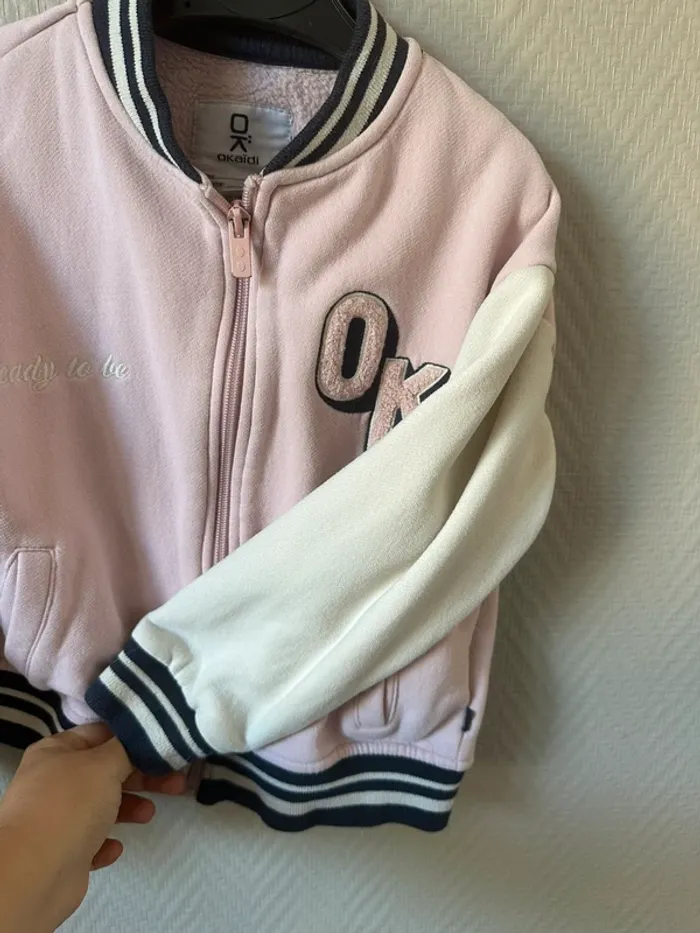 Veste universitaire 6 ans 116 cm - photo numéro 5
