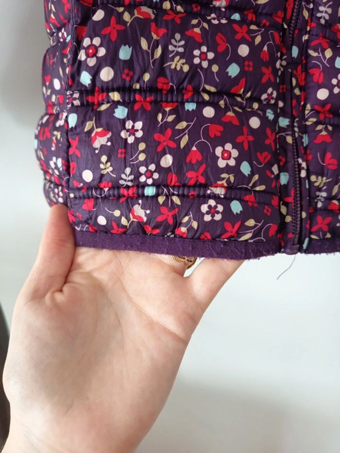 Doudoune légère liberty fleurie - photo numéro 4