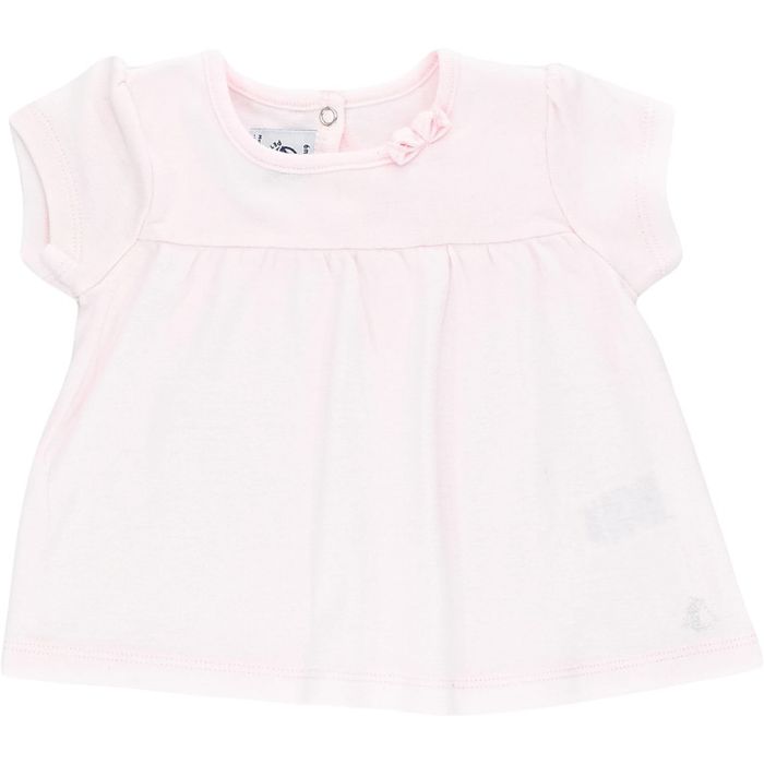 T-Shirt à manches courtes 6 mois en coton Petit Bateau