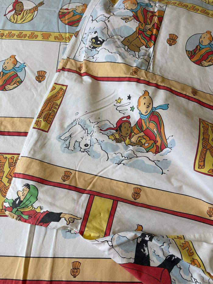 Housse de couette Tintin vintage 1996 - photo numéro 10