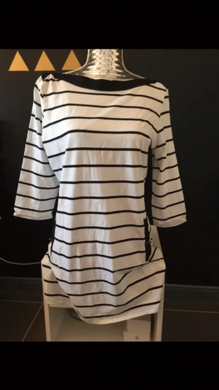 T-shirt tunique camaïeu