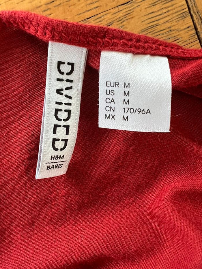 Robe longue terracotta/rouille H&M – Taille M - photo numéro 4