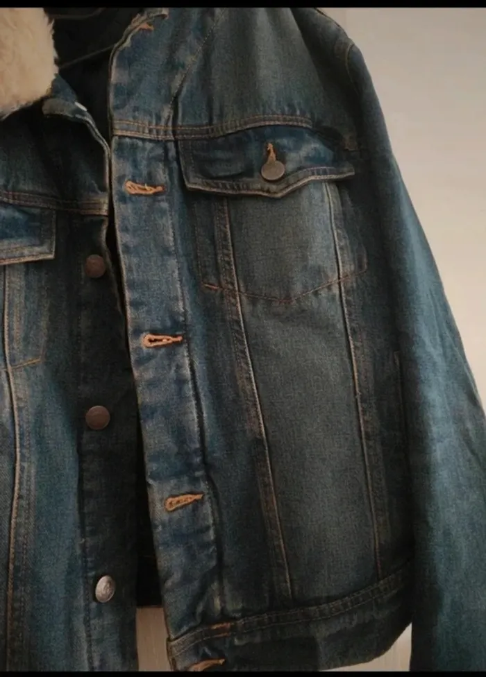 Veste en jean Mango doublée - photo numéro 3