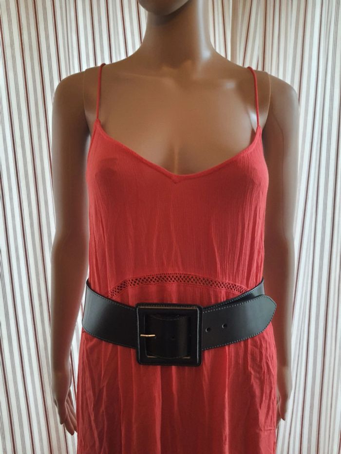 Ceinture noir brillant 1906 by Blue Star 85cm