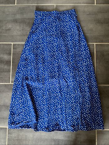 Jupe longue bleue