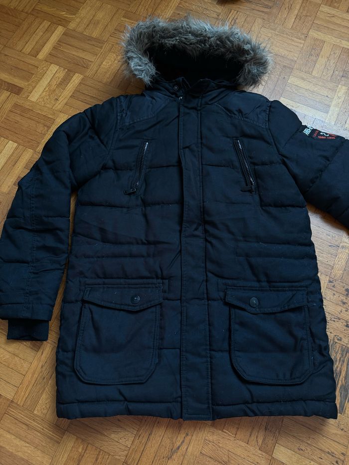 Manteau à capuche pour garçon taille 14 ans