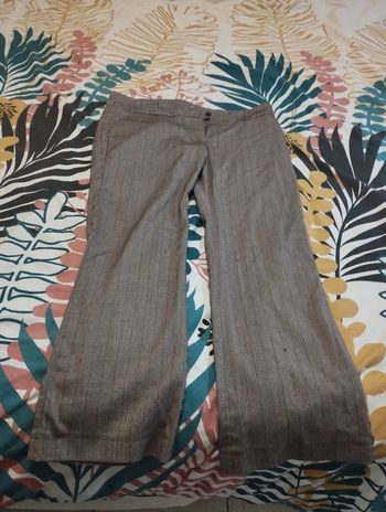 Pantalon femme taille 40 marron