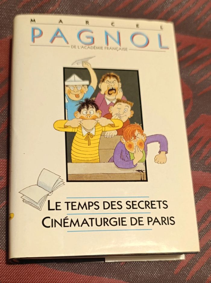 📚 Le temps des secrets/Cinématurgie de Paris. Livre Marcel Pagnol