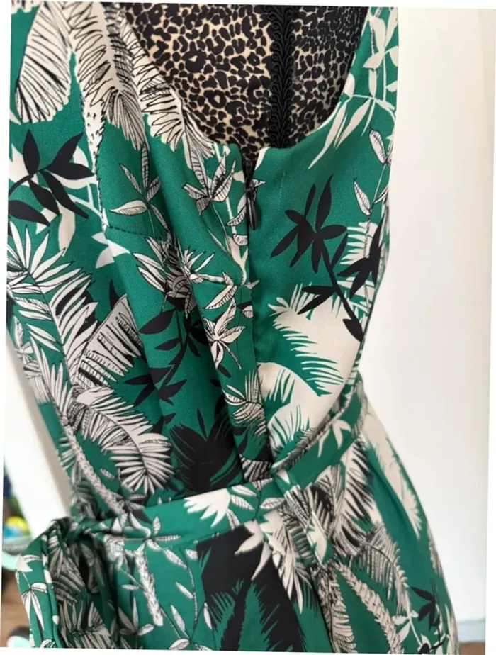 Combinaison Lauren Vidal motif palmier – Taille M - photo numéro 3