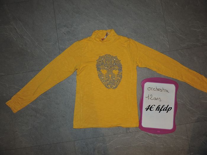 sous pull orchestra taille 12 ans