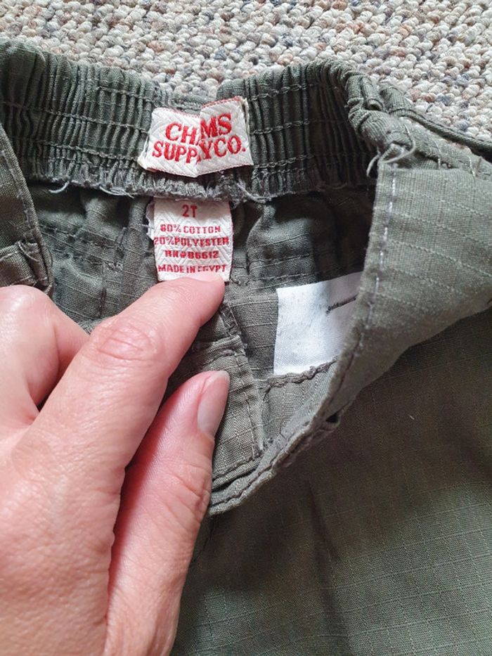 Short cargo 2 ans kaki - photo numéro 2