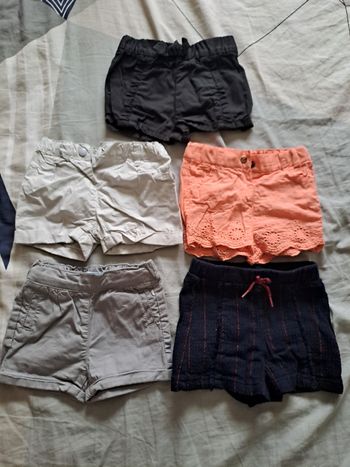 Lot de 5 shorts