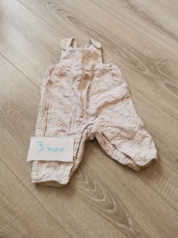 Salopette fille 3 mois obaibi