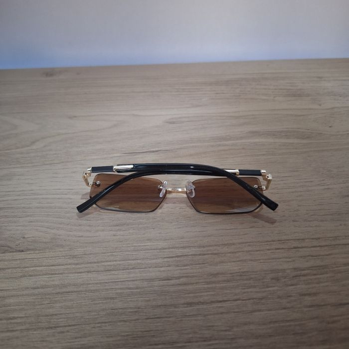 Lunettes de Soleil - Y2K Vintage 90s-2000s - Unisexe Sunglasses - Verres Teintés - photo numéro 2