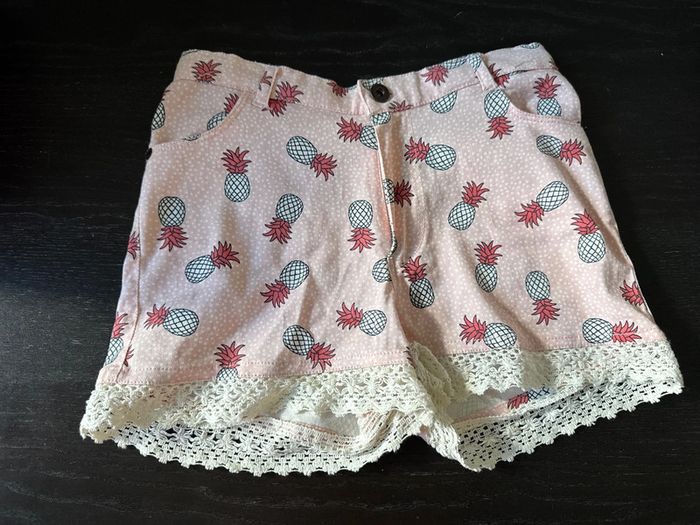 Short rose ananas fille