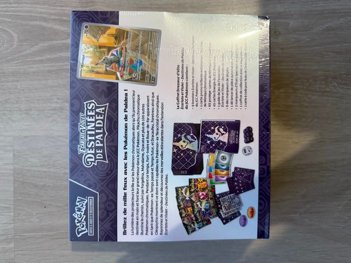ETB Pokémon Destinées de Paldéa EV4.5 - photo numéro 2