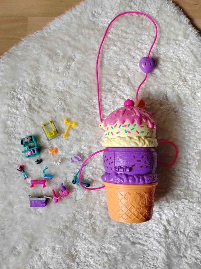 Polly pocket glace accessoires - photo numéro 6