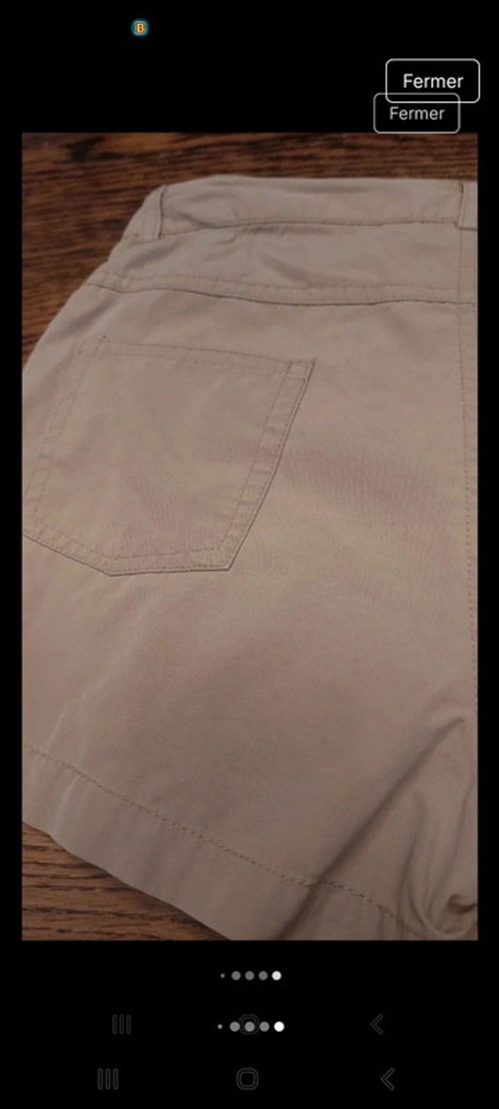 Jolie Short femme beige O'Neill taille S - photo numéro 20