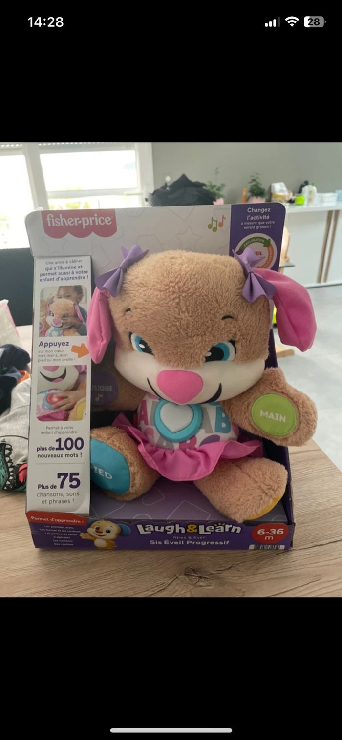 Peluche interactif