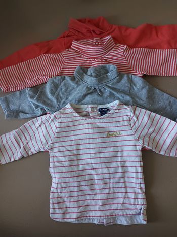 Lot t-shirt manche longue