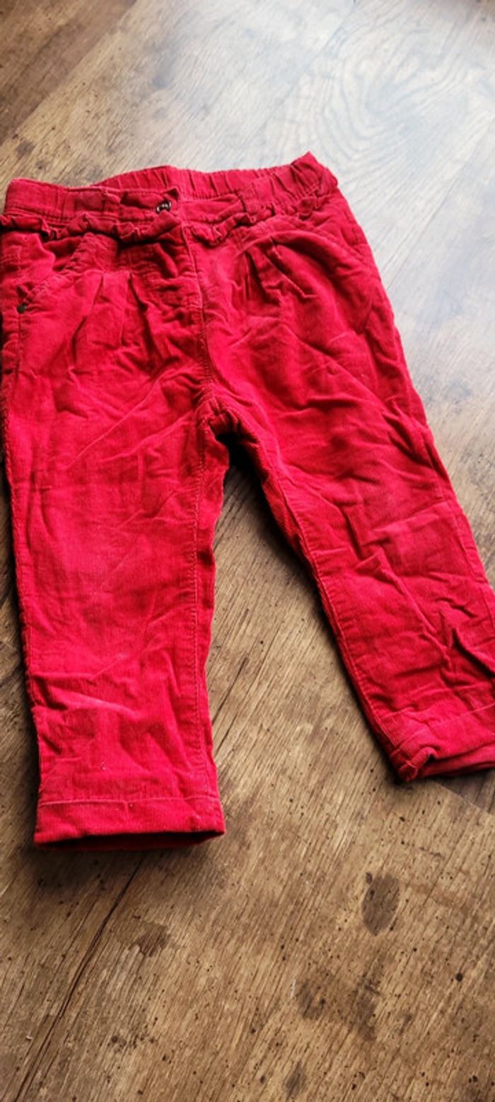 Pantalon velours