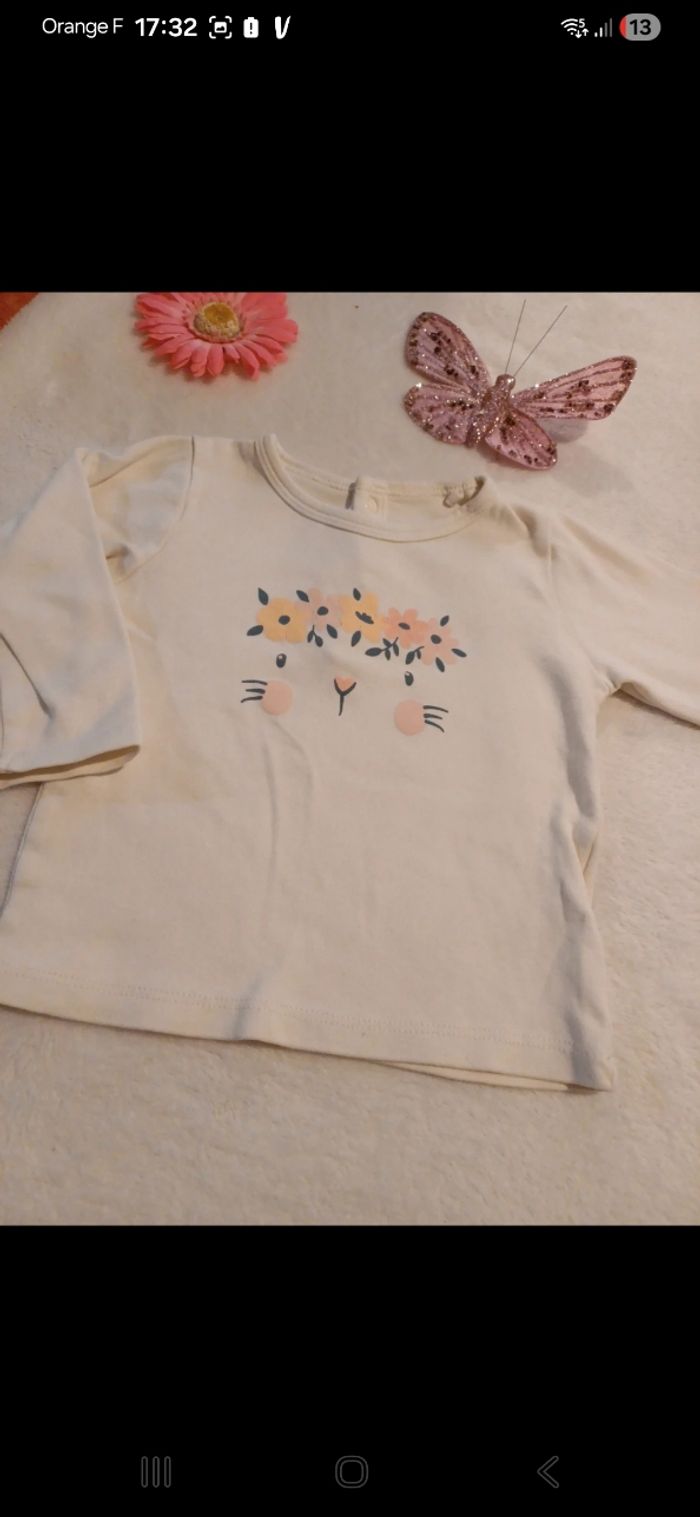 T.shirt bébé taille 18 mois