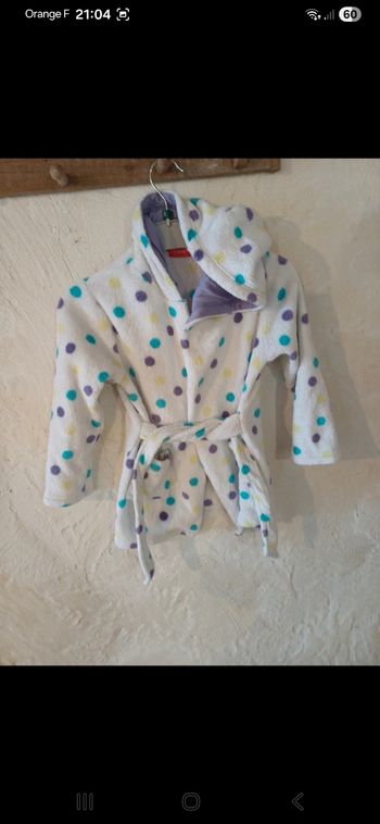 Peignoir fille taille 5 ans