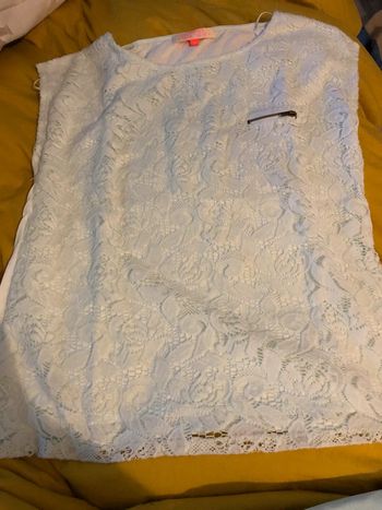 Top à dentelle femme taille 4 cache cache