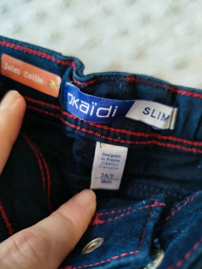 Okaïdi jeans slim 24 mois - photo numéro 3