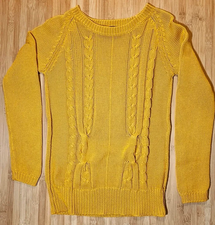 Pull Zamba moutarde.