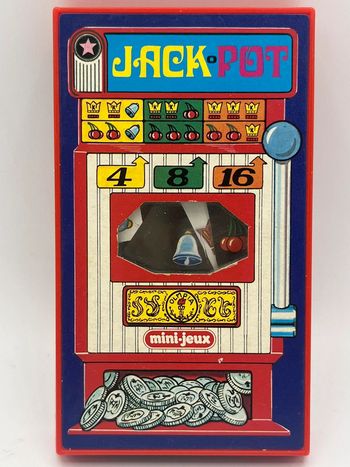 🍒 mini jeux jack pot Tomy  vintage 🍒