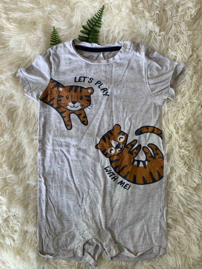 Lot 2 pyjamas combishorts été 24m - photo numéro 2