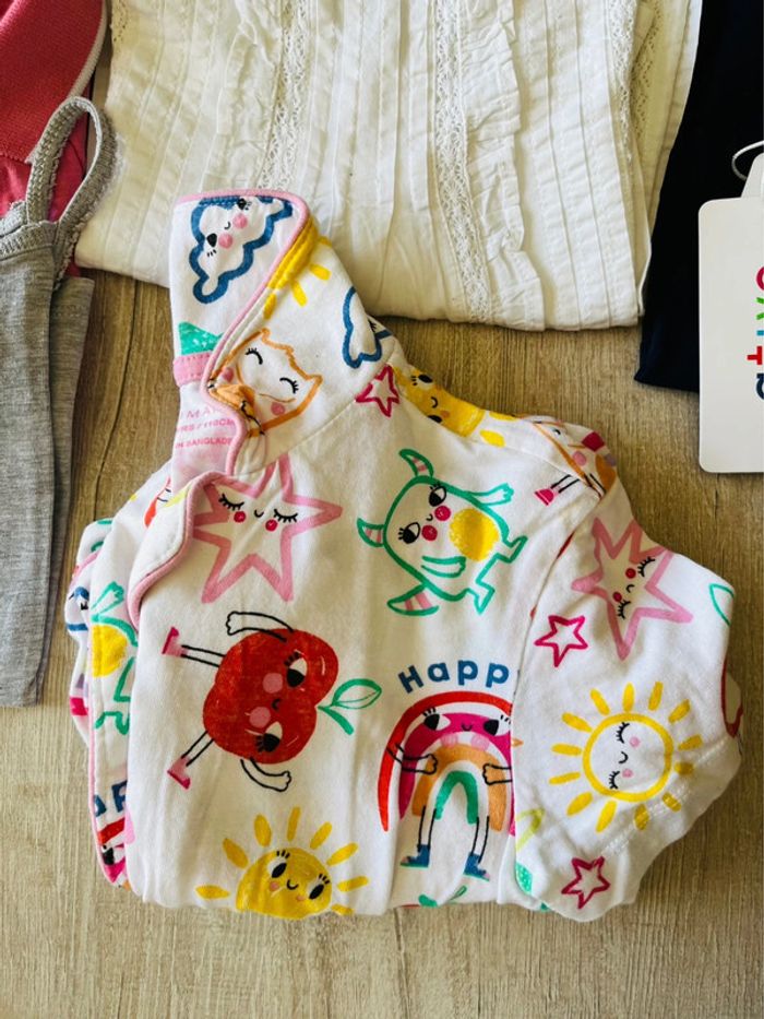Lot de vêtements été enfant fille multiple marque - photo numéro 11
