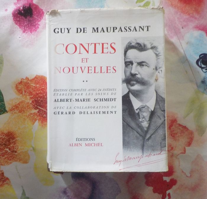 CONTES ET NOUVELLES VOL.II de Guy de MAUPASSANT 1957 Ed.  Albin Michel