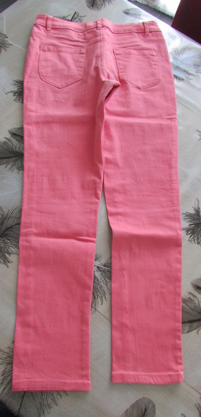 Pantalon fille rose Kiabi 12 ans - photo numéro 5