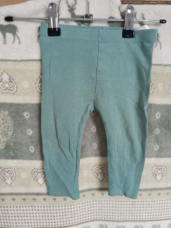 Legging vert Taille 12 mois