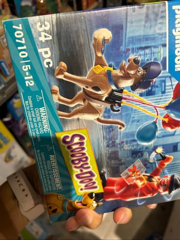Playmobil 70710 Scooby-doo avec fantôme du clown