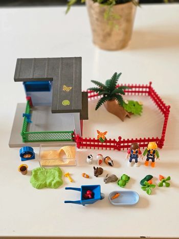 Maisonnette des rongeurs et lapins Playmobil