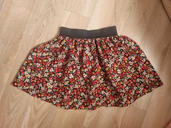 Jupe fleurs 5 ans